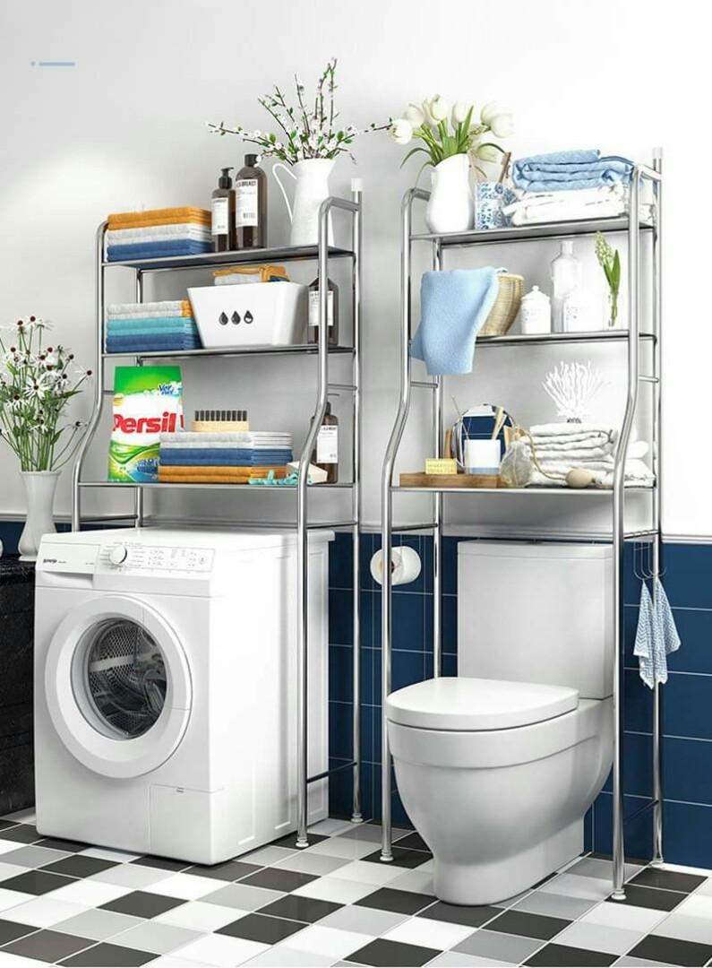 Bathroom shelves or toilet racks to keep your bathroom organized - Carousell Philippines