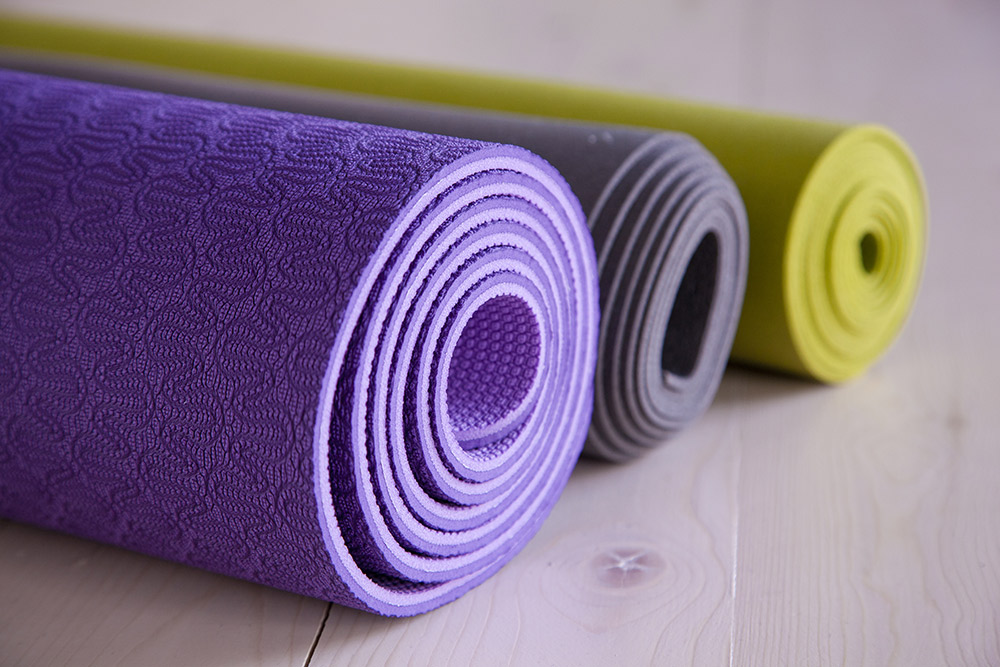 Buy a yoga or exercise mat - Tips on Staying Healthy While At Home - Carousell Philippines Blog