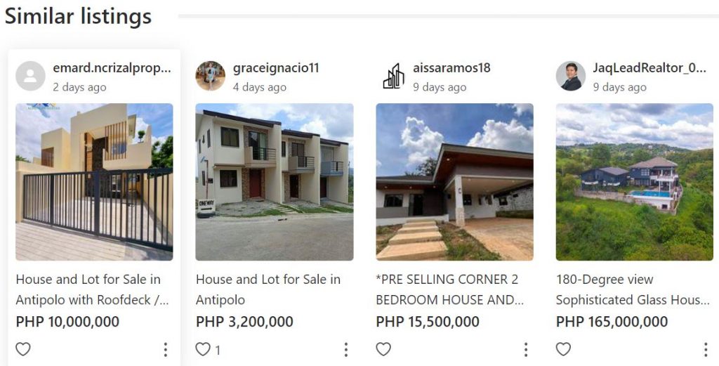 similar property listings