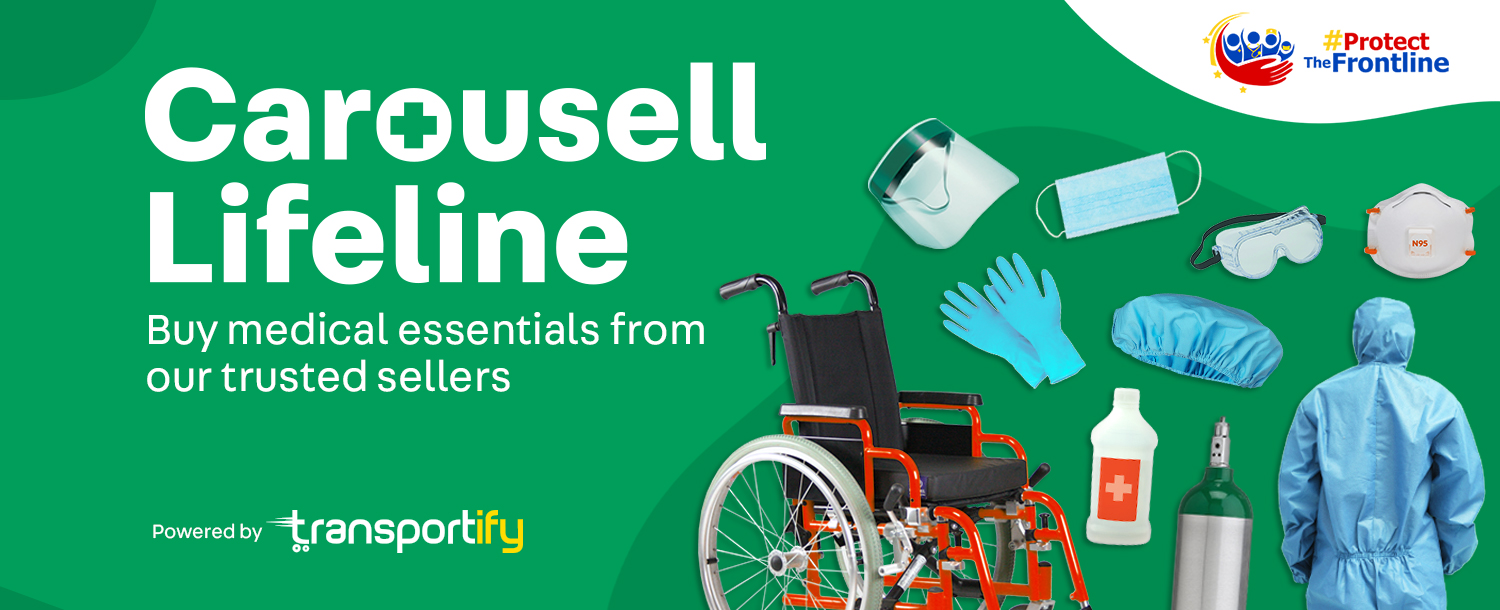 Carousell Lifeline, in partnership with ProtectTheFrontline and Transportify
