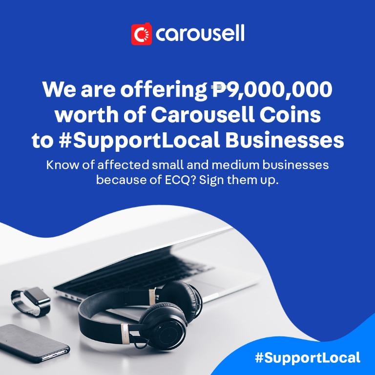 Carousell #SupportLocal Business Packages