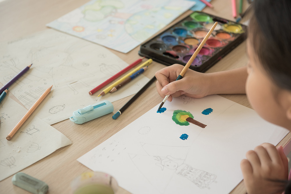 Create and get crafty with them - Activities To Keep Your Kids Busy At Home - Carousell Philippines Blog