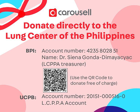 Donate to Lung Center of the Philippines directly - Carousell PH