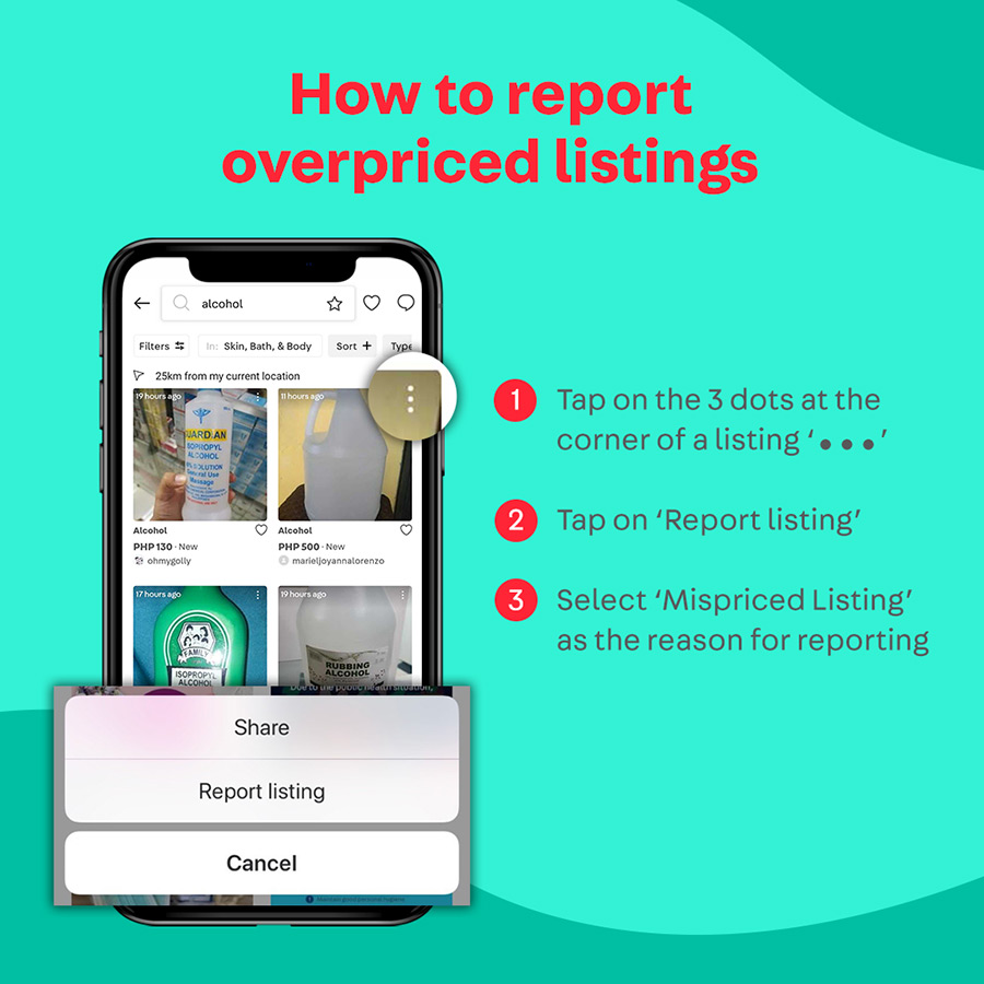 How to report overpriced listings on Carousell - Carousell Philippines Blog