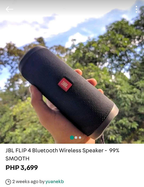 JBL Flip 4 on Carousell Philippines - sold by yuanekb