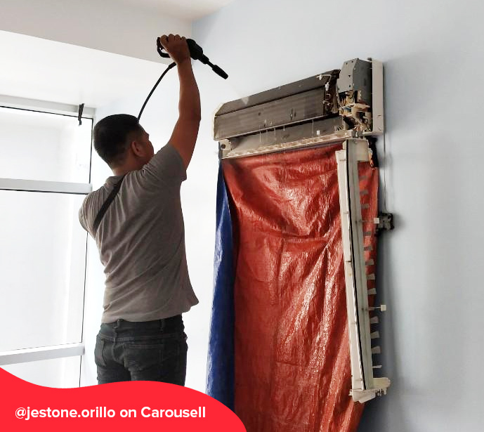 Jestone Orillo aircon cleaning services Manila - Carousell Philippines Blog