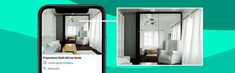 Maximize the use of mirrors - Interior Design Tips for Small House (Carousell Blog)