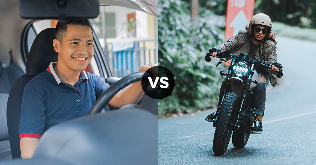 Car vs. Motorcycle Which Vehicle is the Best Option For You