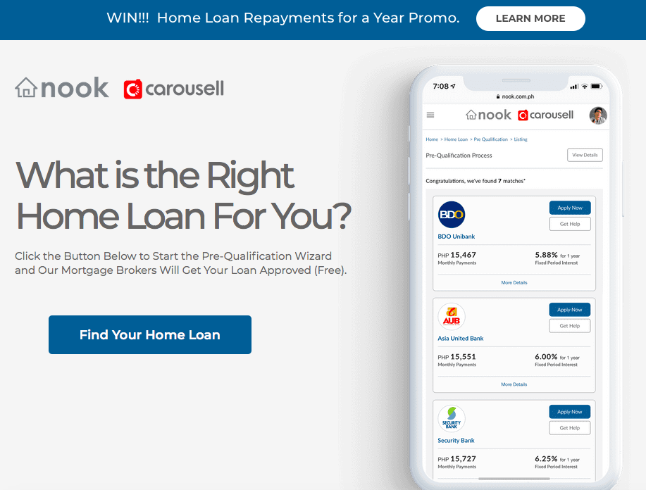 Carousell-Nook-Home-Loan-Philippines