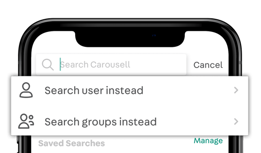 Search Carousell Groups